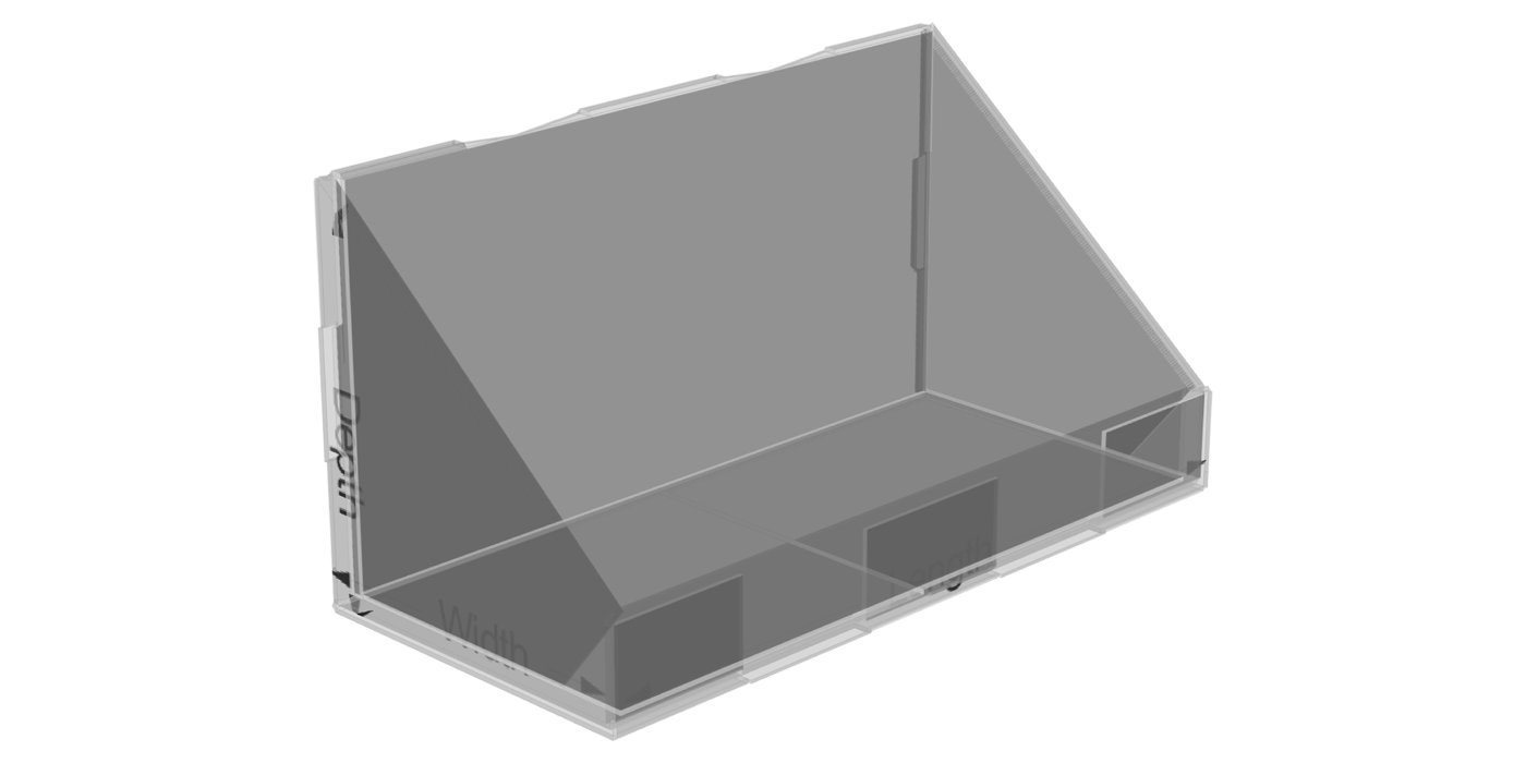 A042_SS Tray Double Btm